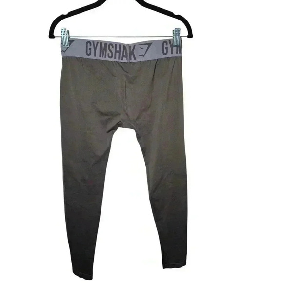 Gymshark Leggings Womens Medium Gray Flex Low Rise - Picture 2 of 9